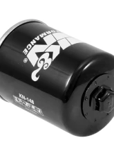 K&N Oil Filter KN-148 for Yamaha FJR1300 2003-2005, High Flow Synthetic Blend Media                                     - KN-148 - Image 3