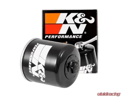K&N Oil Filter KN-153 for Ducati & Bimota - High Flow, Spin-On, 17mm Nut, 1-Year Warranty - KN-153