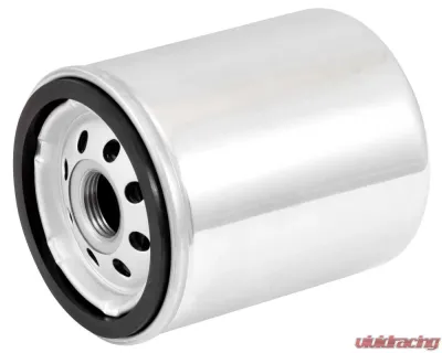 K&N Oil Filter KN-170C for Harley Davidson FLHR, FLHTCU, XL1200, FXR, FXST, 1981-2019, Chrome Spin-On - KN-170C