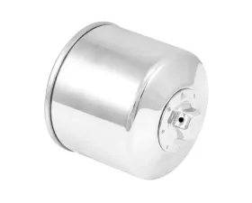 K&N Oil Filter KN-172C for Harley Davidson XLS, FLH, FXE, FXWG, XLX - Chrome Spin-On