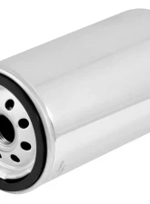 K&N Oil Filter for Harley Davidson Dyna & FXB Sturgis, Chrome, Spin-On, 17mm Nut                                     - KN-173C - Image 2