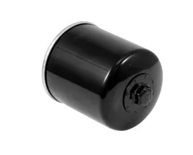 K&N Oil Filter KN-174B for Harley Davidson V-Rod 2002-2017, Spin-On, 17mm Nut, Black