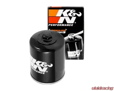 K&N Oil Filter KN-196 for Polaris Sportsman 600/700 2002-2004, High Flow Spin-On Design - KN-196