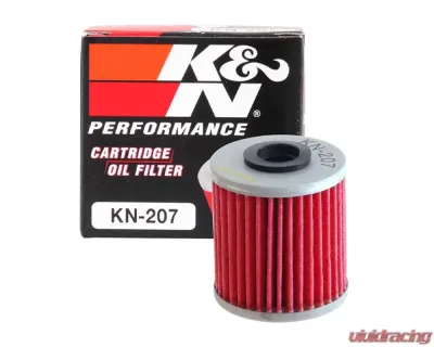 K&N Oil Filter KN-207 for Beta EVO 250/300, Kawasaki KX250/KX450, Suzuki RMZ250/RMZ450 - KN-207