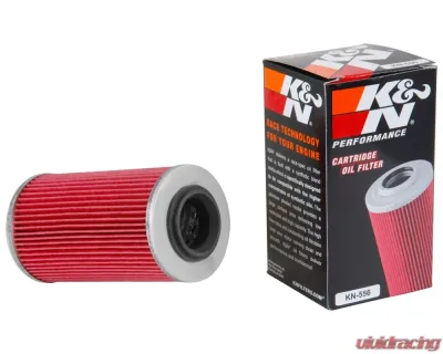 K&N Oil Filter KN-556 for Bombardier Quest 500/650, Traxter 2005, John Deere 650 - KN-556