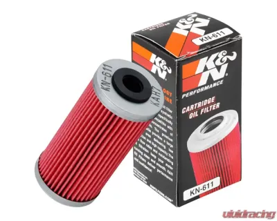 K&N Oil Filter KN-611 for BMW G450X 2009-2010, Husqvarna 2011-2013 Models, Cartridge Style - KN-611