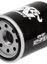 K&N Oil Filter Arctic Cat -L --Cyl                                     - KN-621 - Image 2