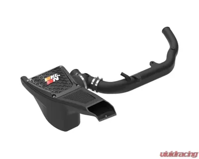 K&N Performance Air Intake System for Ford Bronco 2.7L V6 2021-2024, HDPE Design, Red Filter - 63-2619