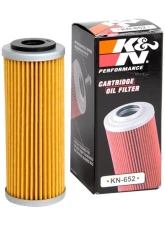 K&N Oil Filter KN-652 for Gas Gas, Husqvarna, KTM Powersports - Cartridge Style                                     - KN-652 - Image 3