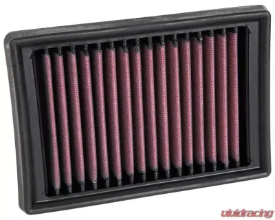 K&N Replacement Air Filter for Moto Guzzi California 1400, Audace, Eldorado, V85 TT - Washable Cotton Panel Filter - MG-1315