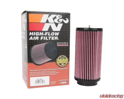 K&N Replacement Air Filter for Polaris Slingshot 2017-2019, Round, Cotton Gauze, 4.25 in Diameter - PL-2417