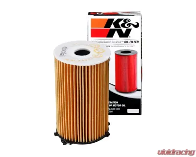 K&N Oil Filter PS-7030 for Hyundai Kia 2010-2018 | High Flow Performance Cartridge - PS-7030