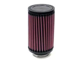 K&N Universal Clamp-On Air Filter for Kawasaki KLX250 249 1979-1984, Round Cotton Gauze