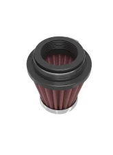K&N Universal Clamp-On Air Filter Red Cotton Gauze for Suzuki GT380/GT550 1974-1977                                     - RC-1070 - Image 2