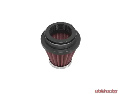 K&N Universal Clamp-On Air Filter Red Cotton Gauze for Suzuki GT380/GT550 1974-1977 - RC-1070