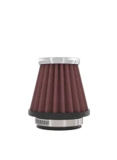 K&N Universal Clamp-On Air Filter Red Cotton Gauze for Suzuki GT380/GT550 1974-1977                                     - RC-1070 - Image 3