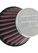 K&N Universal Clamp-On Air Filter, Round Tapered, 3 in Diameter, Red Cotton Gauze                                     - RC-2310 - Image 4