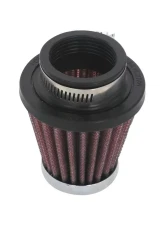 K&N Universal Clamp-On Air Filter, Round Tapered, 3 in Diameter, Red Cotton Gauze                                     - RC-2310 - Image 2