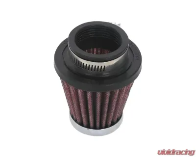 K&N Universal Clamp-On Air Filter, Round Tapered, 3 in Diameter, Red Cotton Gauze - RC-2310