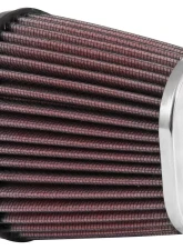 K&N Universal Clamp-On Air Filter RC-2890, Oval Tapered, 4in Height, Cotton Gauze                                     - RC-2890 - Image 2