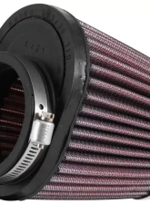 K&N Universal Clamp-On Air Filter RC-2890, Oval Tapered, 4in Height, Cotton Gauze                                     - RC-2890 - Image 2