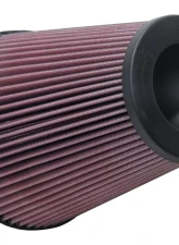 K&N Universal Clamp-On Air Filter, 7.5 in Diameter, Cotton Gauze, Red, Round Tapered Design                                     - RC-50460 - Image 2