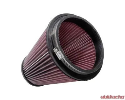 K&N Universal Clamp-On Air Filter, 7.5 in Diameter, Cotton Gauze, Red, Round Tapered Design - RC-50460