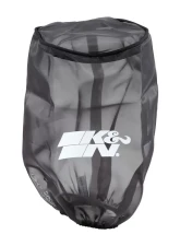 K&N Air Filter Wrap PreCharger RE-0810PK Round Tapered Black Polyester 6" ID                                     - RE-0810PK - Image 3