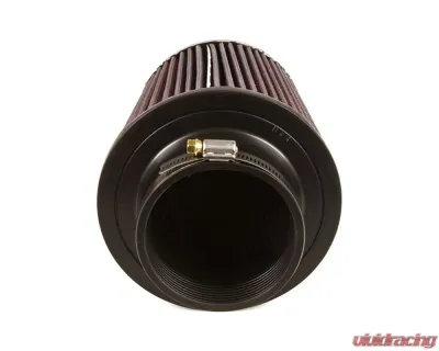 K&N Universal Clamp-On Air Filter, 6 in Red Cotton Gauze, Round Tapered Design, 3.5 in Flange - RE-0950