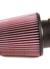 K&N Universal Clamp-On Air Filter, 6 in Red Cotton Gauze, Round Tapered Design, 3.5 in Flange                                     - RE-0950 - Image 4