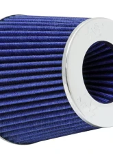K&N Universal Clamp-On Air Filter RG-1001BL, Blue, 6" Diameter, Cotton Gauze, Washable                                     - RG-1001BL - Image 5