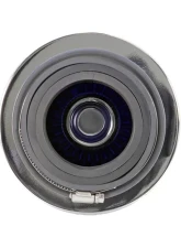 K&N Universal Clamp-On Air Filter RG-1001BL, Blue, 6" Diameter, Cotton Gauze, Washable                                     - RG-1001BL - Image 2