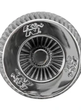 K&N Universal Clamp-On Air Filter RG-1001WT, 6 in White Cotton Gauze, Round Tapered                                     - RG-1001WT - Image 5