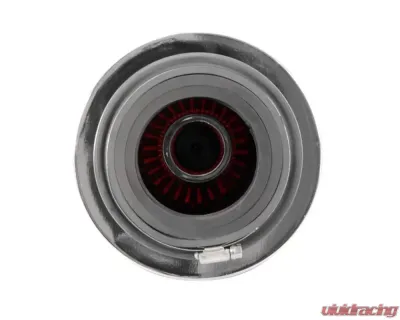 K&N Universal Clamp-On Air Filter RG-1002RD, Red Cotton Gauze, 6in Diameter, Washable - RG-1002RD