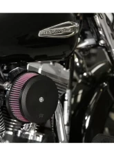 K&N High-Flow Air Intake System for Harley Davidson 1999-2007, Red Filter, Aluminum Finish                                     - RK-3933B - Image 2