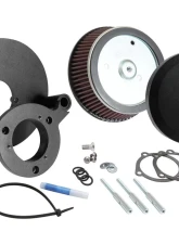 K&N High-Flow Air Intake System for Harley Davidson 1999-2007, Red Filter, Aluminum Finish                                     - RK-3933B - Image 4