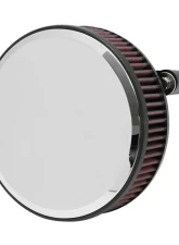 Harley Davidson K&N RK-3934 High-Flow Air Intake System for 1999-2008 Models, Chrome Finish                                     - RK-3934 - Image 3