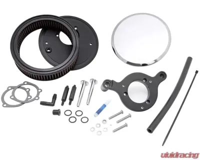 Harley Davidson K&N RK-3934 High-Flow Air Intake System for 1999-2008 Models, Chrome Finish - RK-3934