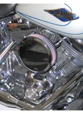 Harley Davidson K&N RK-3934 High-Flow Air Intake System for 1999-2008 Models, Chrome Finish                                     - RK-3934 - Image 3