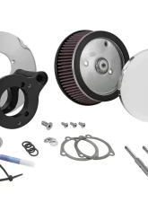 Harley Davidson K&N RK-3944 High-Flow Air Intake System for Sportster 2004-2013, Chrome Finish                                     - RK-3944 - Image 3