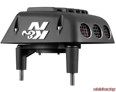 K&N Intake System for Harley Davidson 2008-2016 FLHR, FLHT, FLHX, High-Flow Air Filter, Black - RK-3951