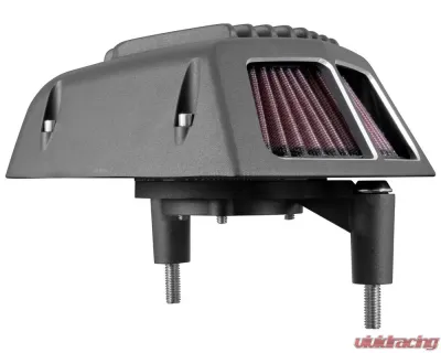 K&N Intake System for Harley Davidson 2008-2016 FLHR, FLHT, FLHX, High-Flow Air Filter, Black - RK-3951