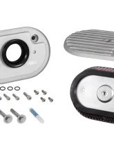 K&N Intake System for Harley Davidson 2017-2023 FLHR, FLHT, FLHX, FLTR, Silver Finish                                     - RK-3956S - Image 2