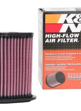 K&N Replacement Air Filter for Royal Enfield Continental GT 650 2019-2022, Cotton Gauze                                     - RO-6518 - Image 3