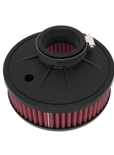 K&N RU-045V Universal Clamp-On Air Filter, Round, 5.875 in Diameter, Washable Cotton Gauze                                     - RU-045V - Image 2