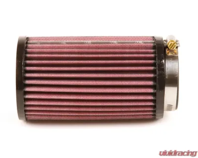 K&N Universal Clamp-On Air Filter RU-0820, Round Cotton Gauze, 3.5 in Diameter, Washable - RU-0820