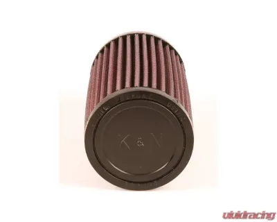 K&N Universal Clamp-On Air Filter RU-0820, Round Cotton Gauze, 3.5 in Diameter, Washable - RU-0820