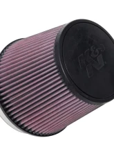 K&N Universal Clamp-On Air Filter, 7.5 in Diameter, Cotton Gauze, Red, Round Tapered                                     - RU-1014 - Image 2