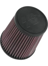 K&N RU-1682 Universal Clamp-On Air Filter, 5.5" Diameter, Red Cotton Gauze, Tapered Conical                                     - RU-1682 - Image 4
