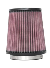 K&N RU-1682 Universal Clamp-On Air Filter, 5.5" Diameter, Red Cotton Gauze, Tapered Conical                                     - RU-1682 - Image 3